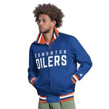 Edmonton Oilers Starter The Captain Satin Jacket