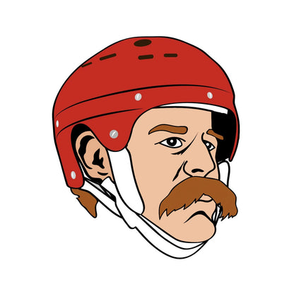 MAJOR LEAGUE SOCKS CALGARY FLAMES LANNY MCDONALD RETRO SOCKS