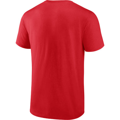 Calgary Flames Primary Cotton Short Sleeve T-Shirt