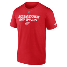 Fanatics Detroit Red Wings Authentic Pro Primary Men's Red T Shirt