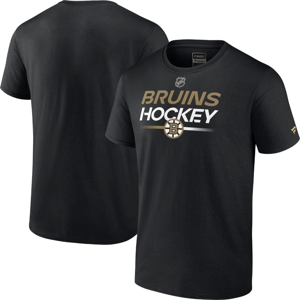 FANATICS BOSTON BRUINS AUTHENTIC PRO PRIME ADULT T SHIRT