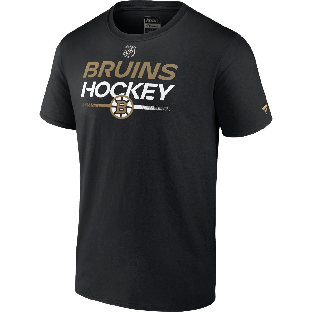 FANATICS BOSTON BRUINS AUTHENTIC PRO PRIME ADULT T SHIRT