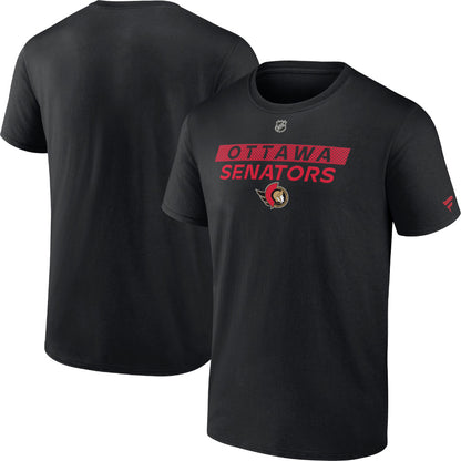 Ottawa Senators Primary Logo Short Sleeve T-Shirt