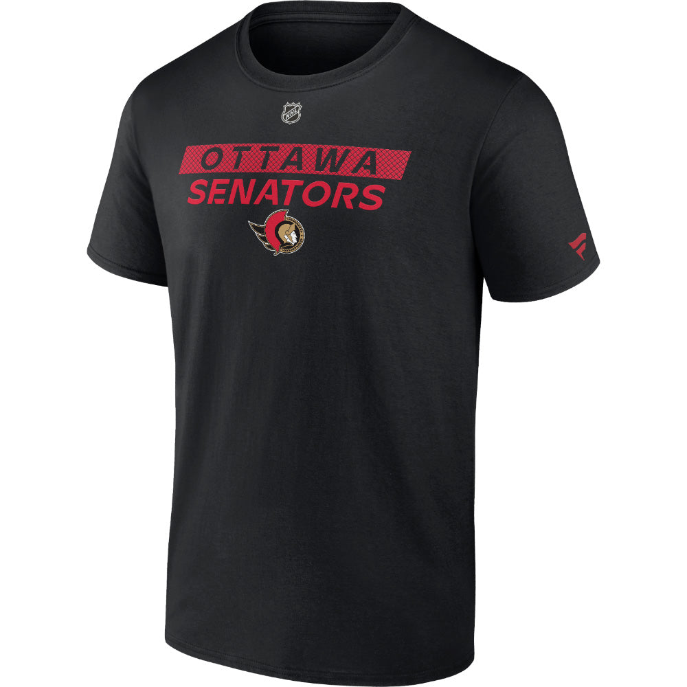 Ottawa Senators Primary Logo Short Sleeve T-Shirt