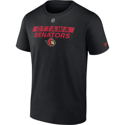 Ottawa Senators Primary Logo Short Sleeve T-Shirt