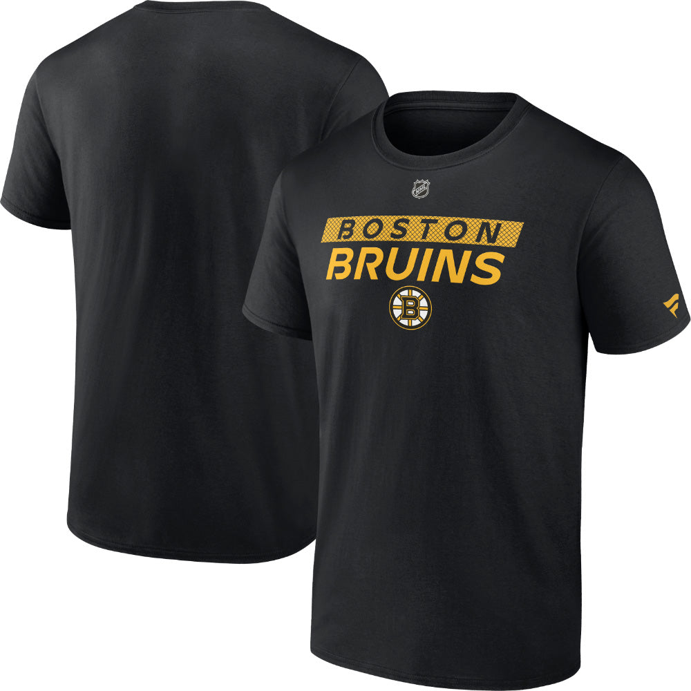 Boston Bruins Primary Cotton Short Sleeve T-Shirt