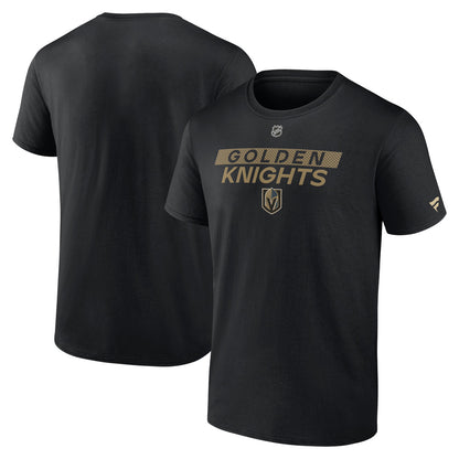 Fanatics Vegas Golden Knights Authentic Pro Primary Men's Black T Shirt