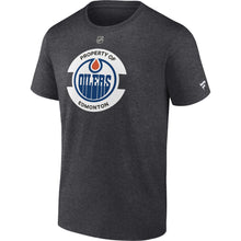 Men's Edmonton oilers Second Cotton Short Sleeve T-Shirt