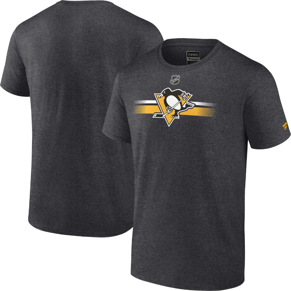 FANATICS PITTSBURGH PENGUINS ADULT AUTHENTIC PRO SEC T SHIRT