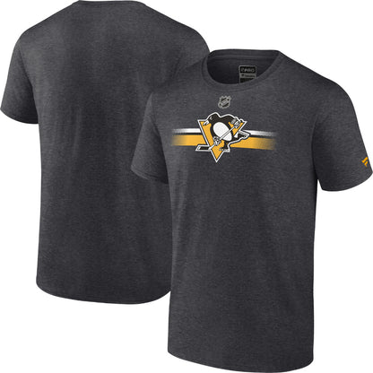 FANATICS PITTSBURGH PENGUINS ADULT AUTHENTIC PRO SEC T SHIRT