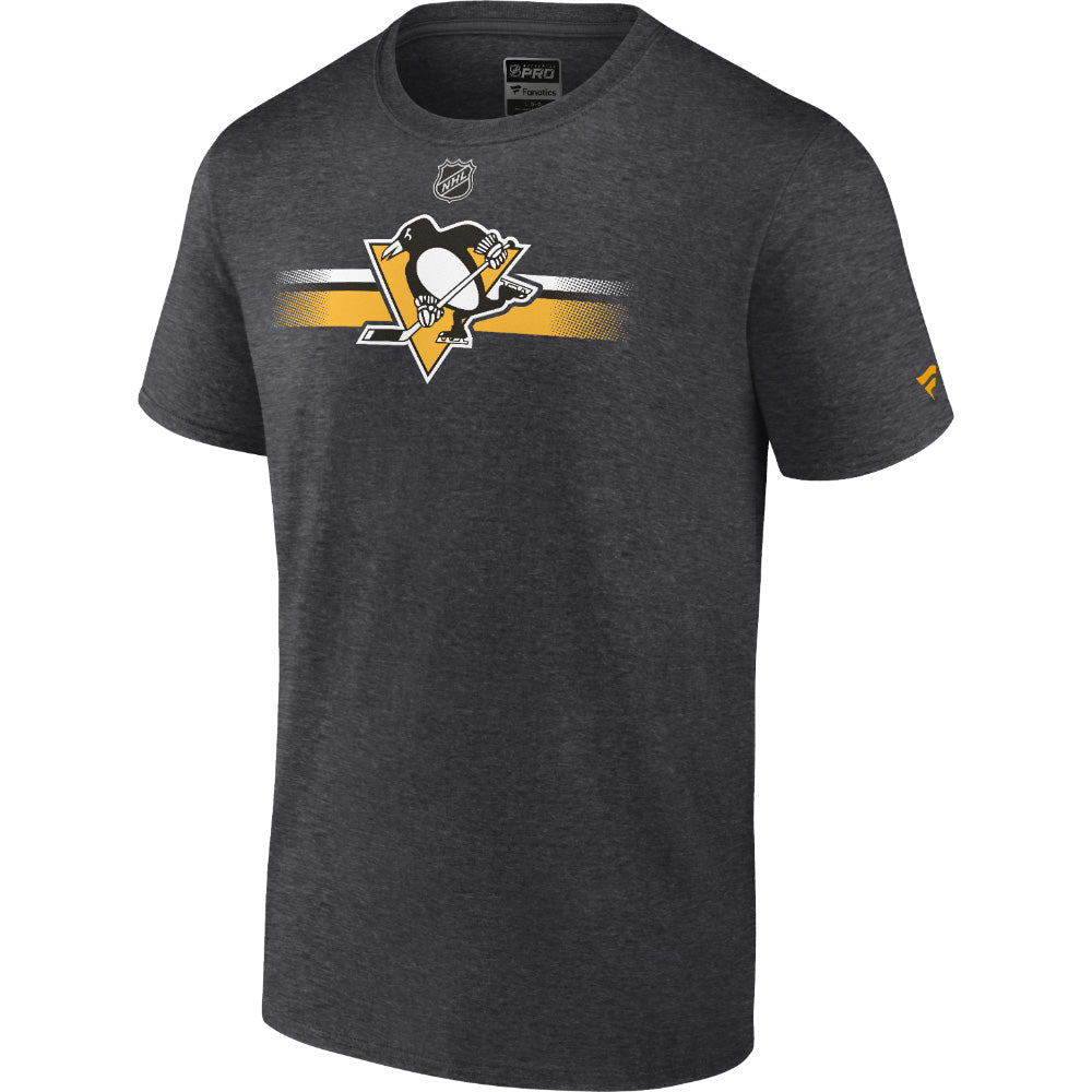 FANATICS PITTSBURGH PENGUINS ADULT AUTHENTIC PRO SEC T SHIRT
