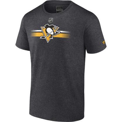 FANATICS PITTSBURGH PENGUINS ADULT AUTHENTIC PRO SEC T SHIRT