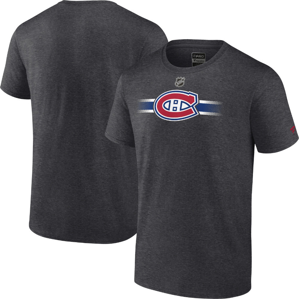 FANATICS MONTREAL CANADIENS ADULT AUTHENTIC PRO SEC T SHIRT