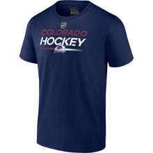 FANATICS COLORADO AVALANCHE AUTHENTIC PRO PRIME ADULT T SHIRT