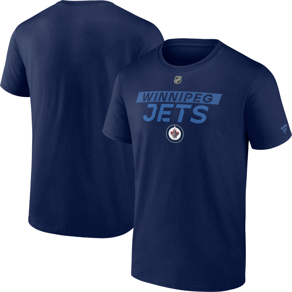 Winnipeg Jets Apro Primary Cotton Short Sleeve T-Shirt