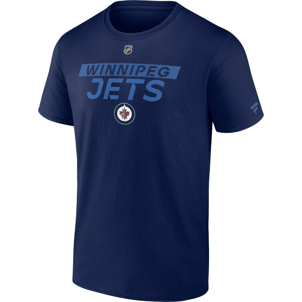 Winnipeg Jets Apro Primary Cotton Short Sleeve T-Shirt