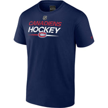 FANATICS MONTREAL CANADIENS AUTHENTIC PRO PRIME ADULT T SHIRT