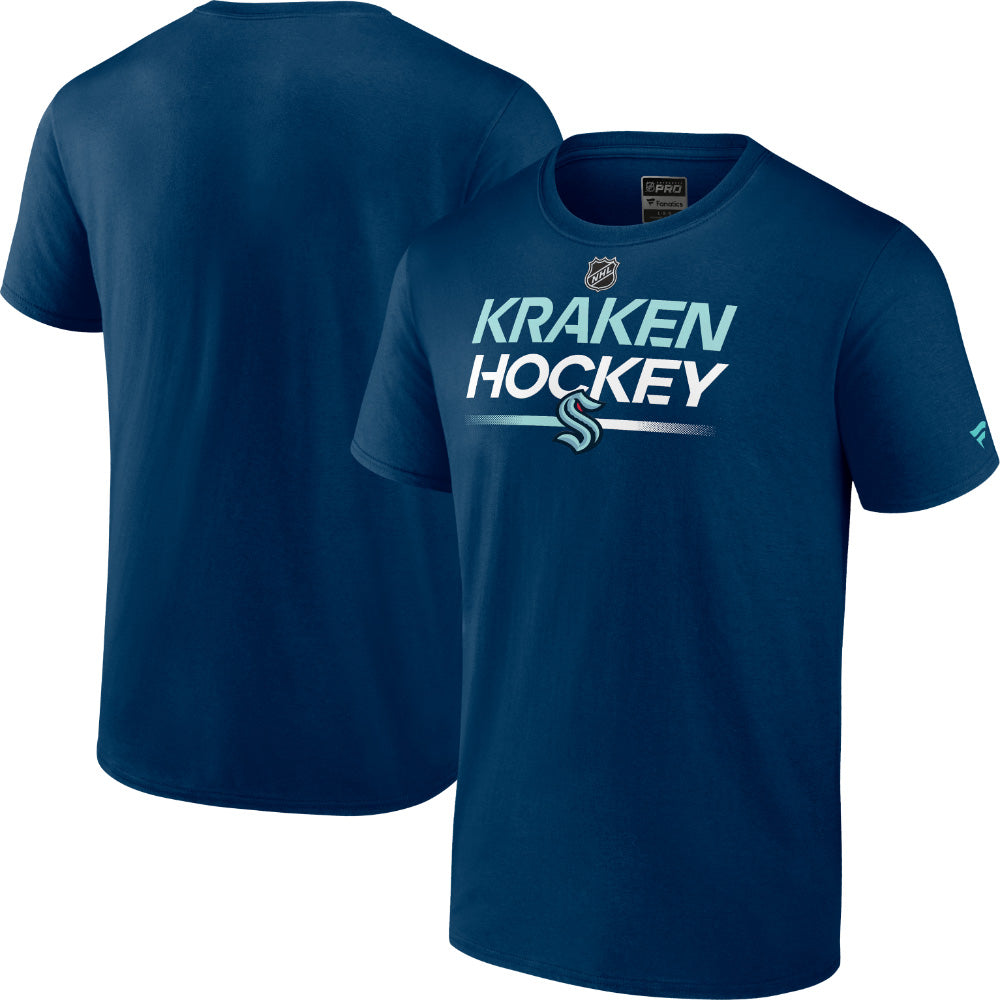 SEATTLE KRAKEN FANATICS MENS APRO T SHIRT