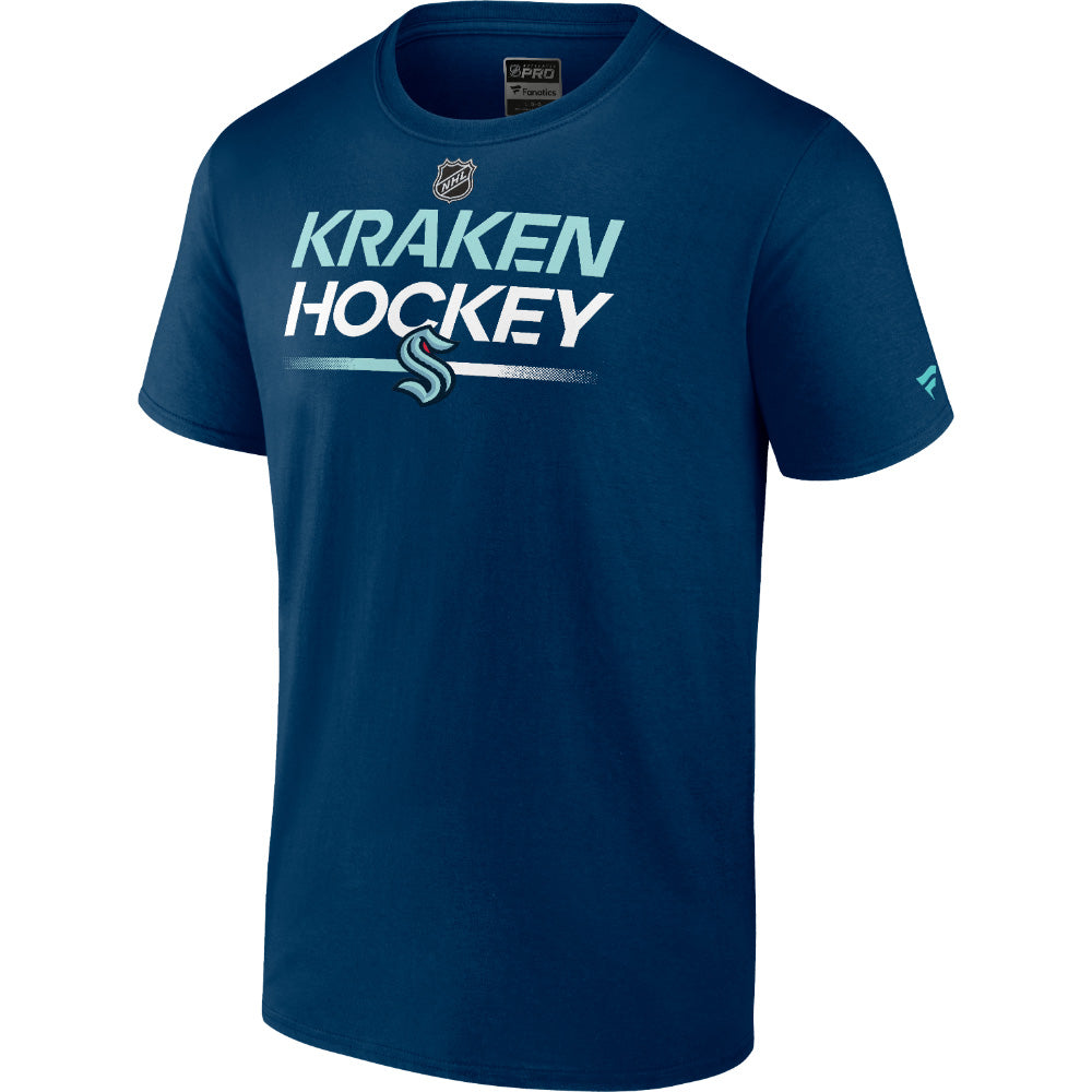 SEATTLE KRAKEN FANATICS MENS APRO T SHIRT