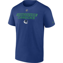 Vancouver Canucks Primary Cotton Short Sleeve T-Shirt