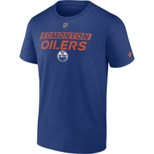 Men's Edmonton Oilers Primary Cotton Short Sleeve T-Shirt