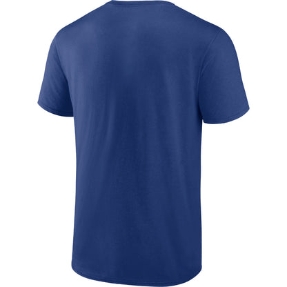 Men's Edmonton Oilers Primary Cotton Short Sleeve T-Shirt