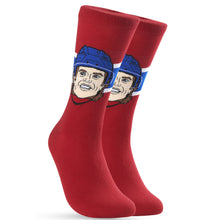 Major League Socks Montreal Canadiens Cole Caufield Red Socks
