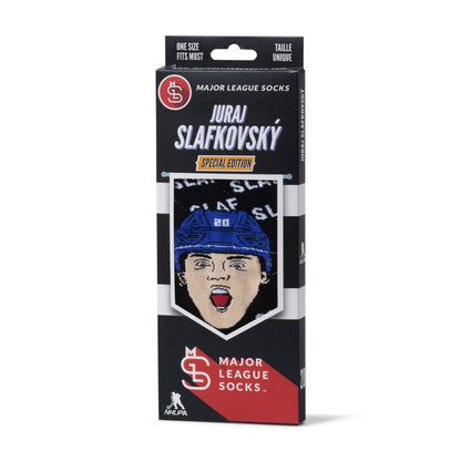 Major League Socks Montreal Canadians Juraj Slafkovsky Black Socks