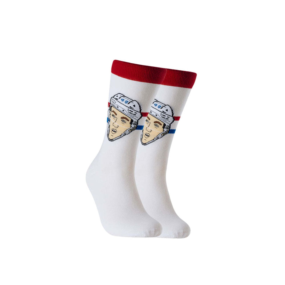 Major League Socks Montreal Canadians Lane Hutson White Socks