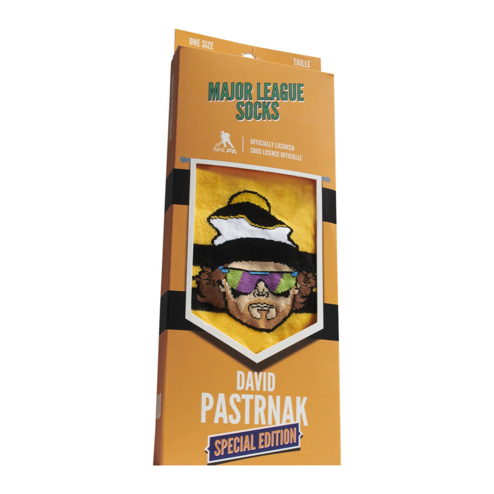 MAJOR LEAGUE SOCKS BOSTON BRUINS DAVID PASTRNAK SPECIAL EDITION SOCKS