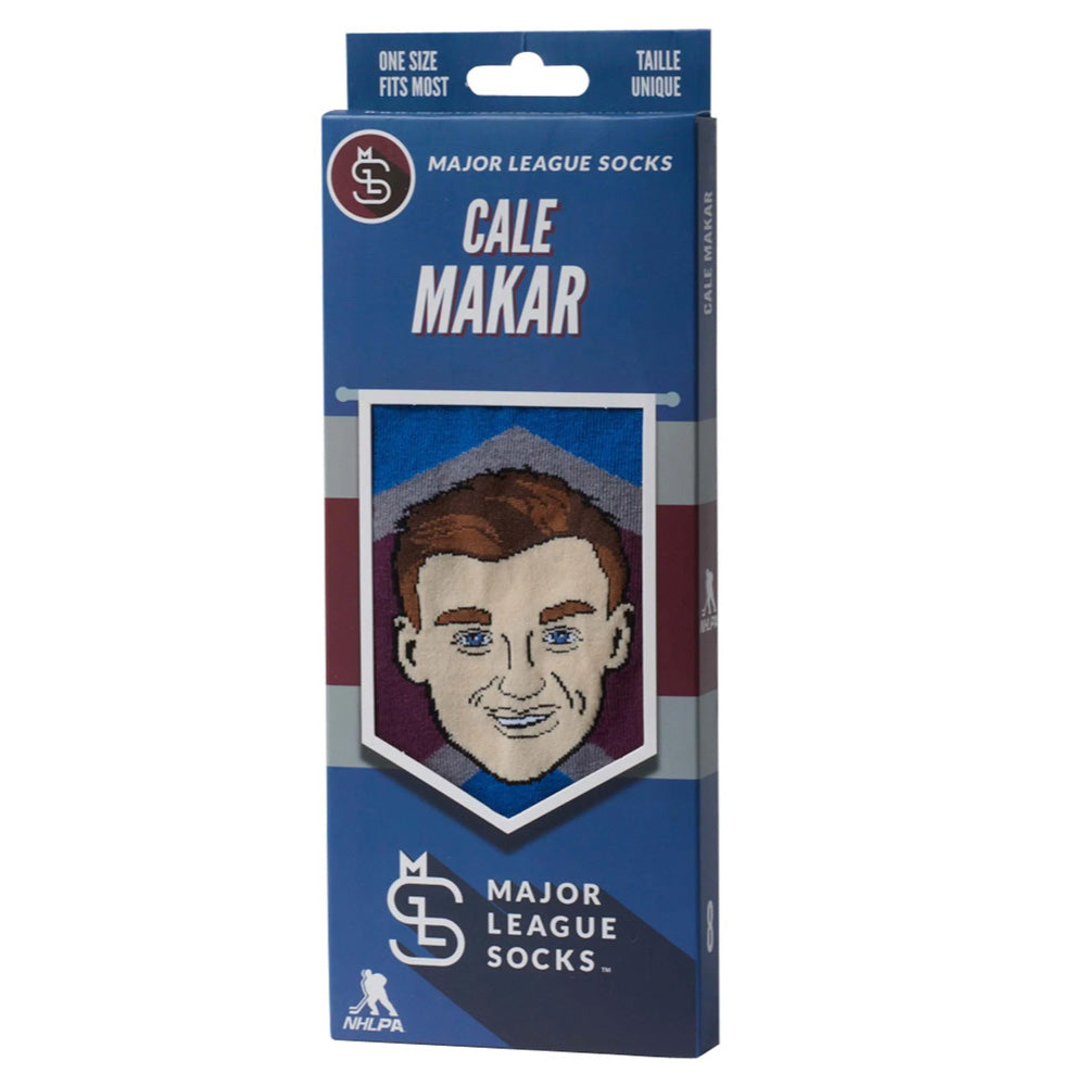 MAJOR LEAGUE SOCKS COLORADO AVALANCHE CALE MAKAR SOCKS