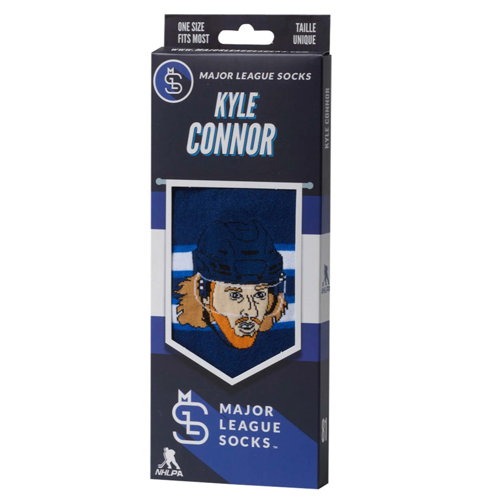 MAJOR LEAGUE SOCKS WINNIPEG JETS KYLE CONNOR SOCKS