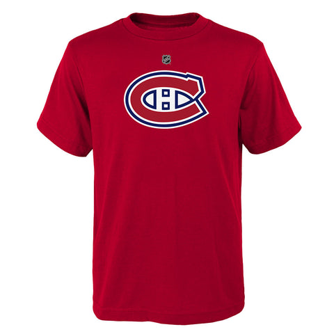 OUTERSTUFF MONTREAL CANADIENS PRIMARY LOGO RED YOUTH T SHIRT