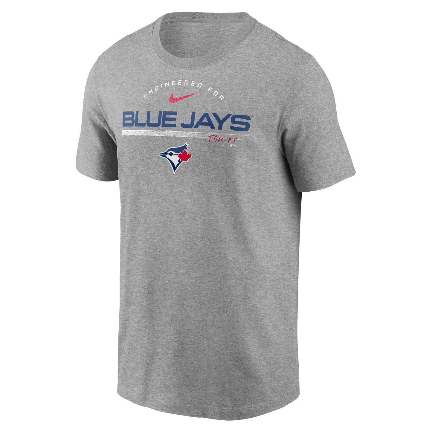 FANATICS TORONTO BLUE JAYS TEAM ENGINEERED GREY T SHIRT