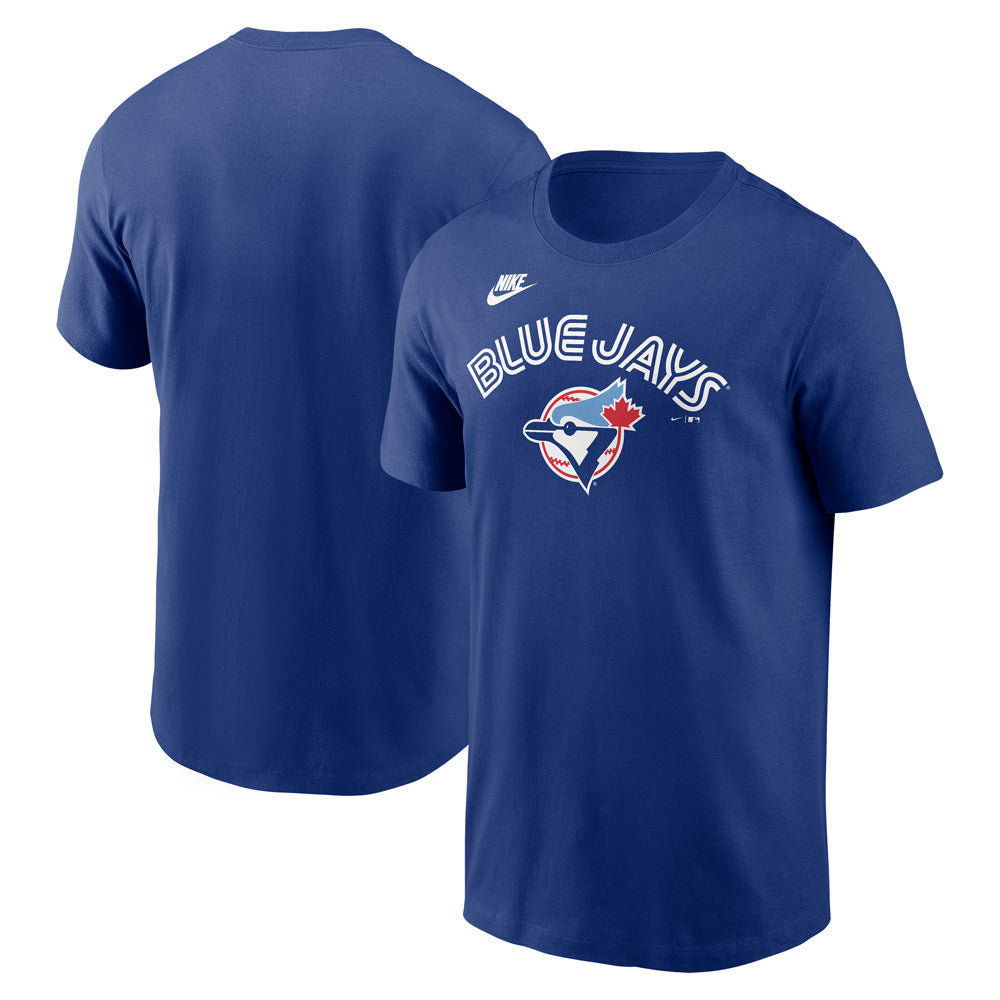 Toronto Blue Jays Woodwork T-Shirt - Blue