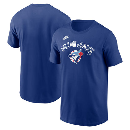 Toronto Blue Jays Woodwork T-Shirt - Blue