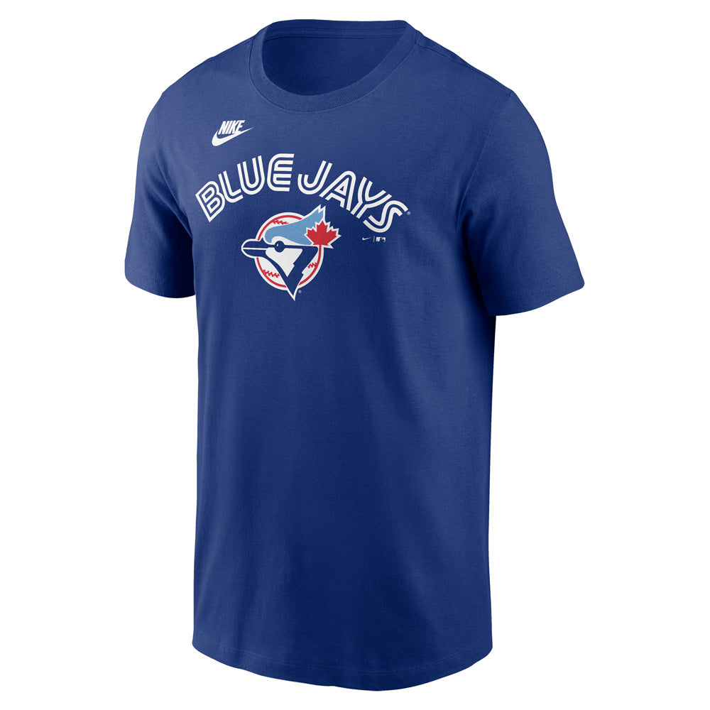 Toronto Blue Jays Woodwork T-Shirt - Blue