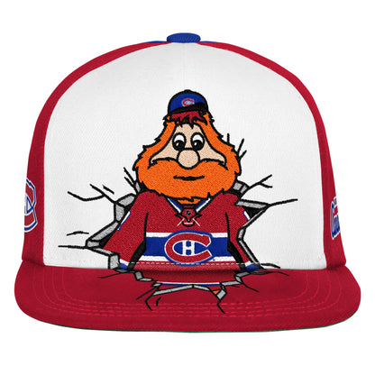 Youth Montreal Canadiens Mascot Snapback Hat