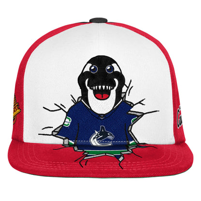 Youth Vancouver Canucks Mascot Snapback Hat