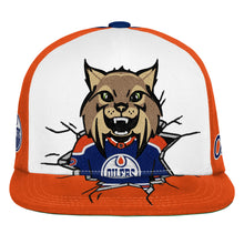 Youth Edmonton Oilers Mascot Snackback Hat