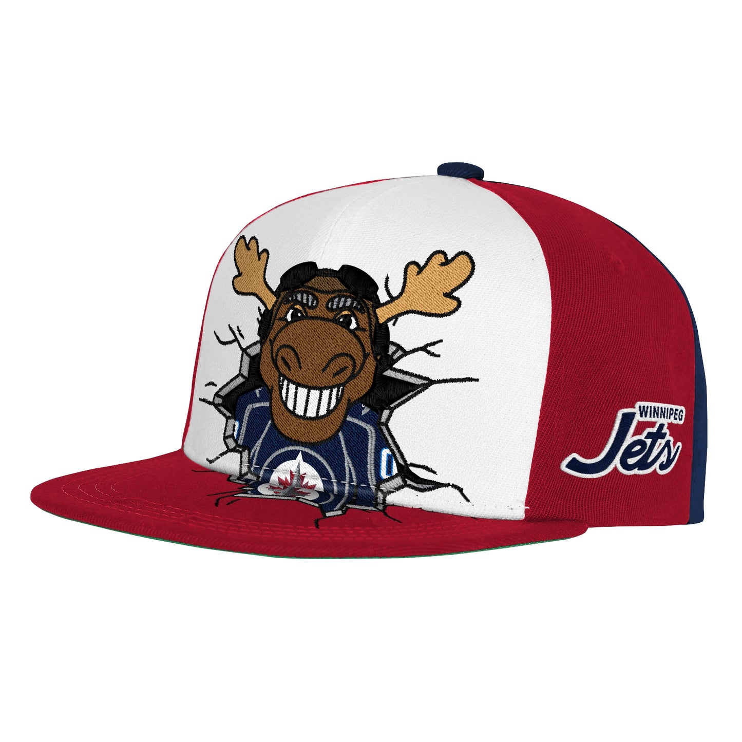Youth Winnipeg Jets Mascot Snapback Hat