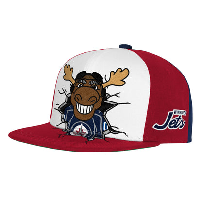 Youth Winnipeg Jets Mascot Snapback Hat