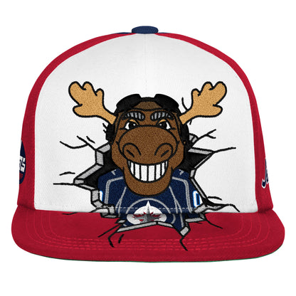 Youth Winnipeg Jets Mascot Snapback Hat
