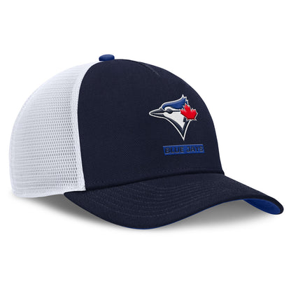 Toronto Blue Jays Rise Dri-Fit Trucker Hat - Navy