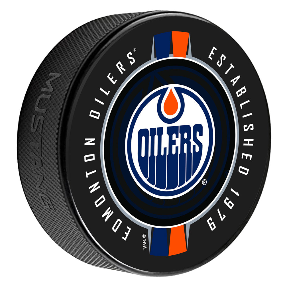 Edmonton Oilers Game Puck 6oz
