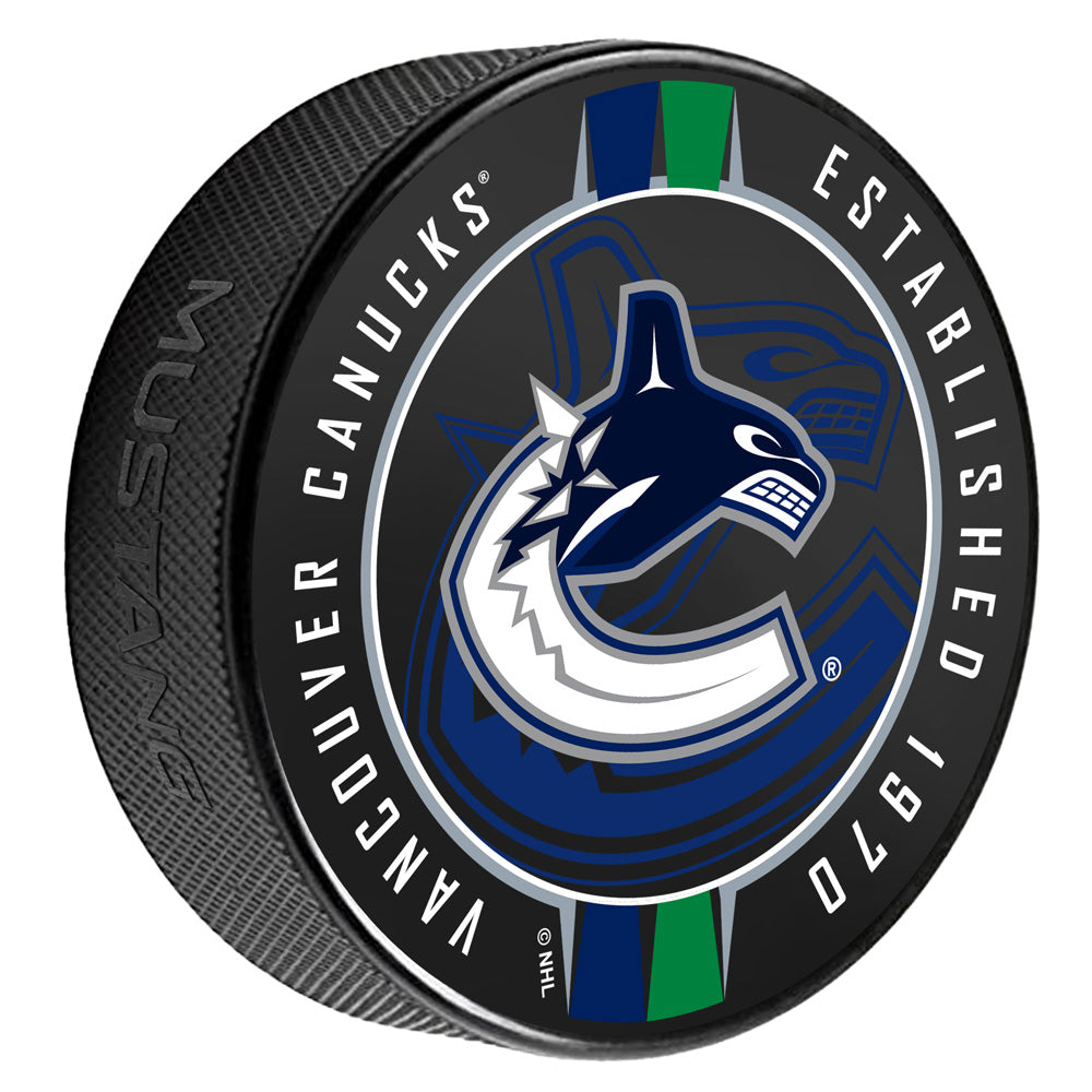 Vancouver Canucks Game Puck 6Oz