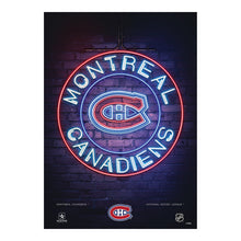Montreal Canadiens Poster Plaque 22"X34"