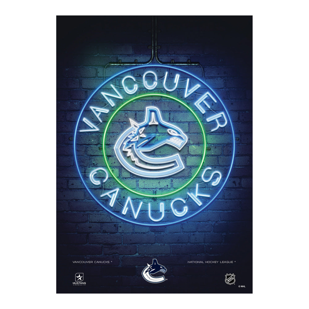 Vancouver Canucks Poster Plaque