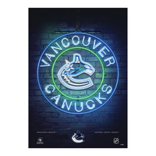 Vancouver Canucks Poster Plaque