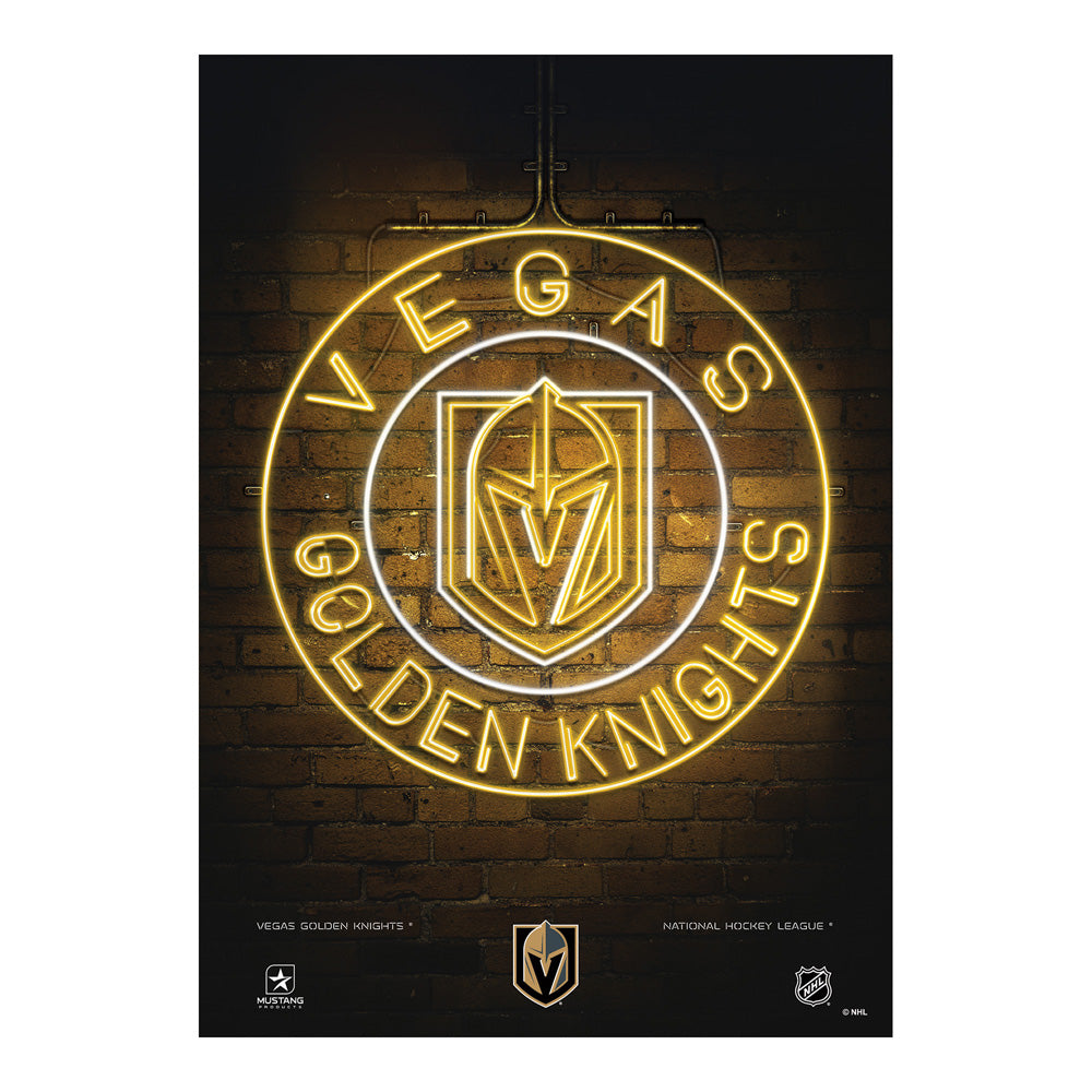 Vegas Golden Knights Poster Plaque 22"X34"